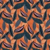 11840 botanicals-col. 3  Desert Leaves – Orange